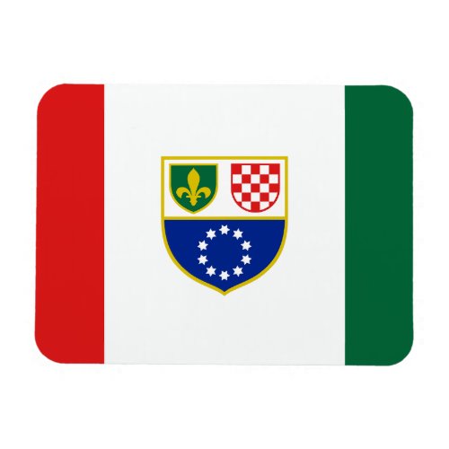 Bosnia Herzegovina Federation Flag Magnet
