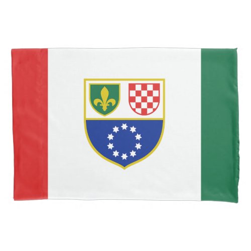 Bosnia Herzegovina Federation Flag Pillow Case