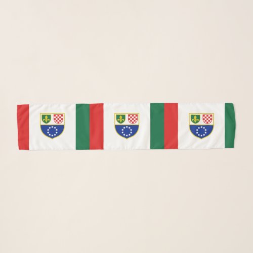 Bosnia Herzegovina Federation Flag Scarf