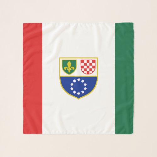 Bosnia Herzegovina Federation Flag Scarf