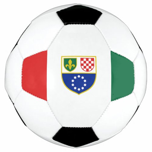 Bosnia Herzegovina Federation Flag Soccer Ball