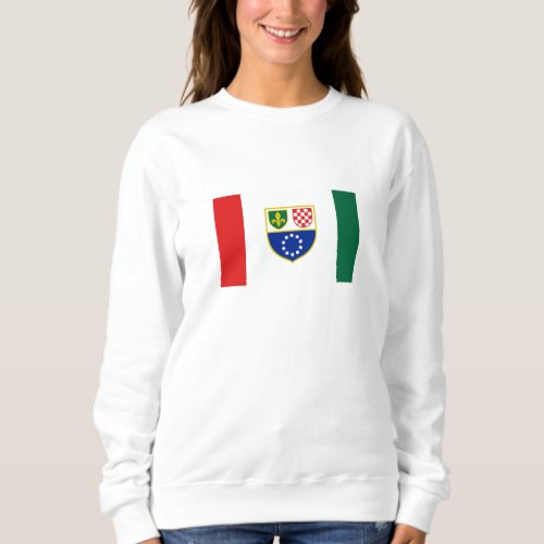 Bosnia Herzegovina Federation Flag Sweatshirt