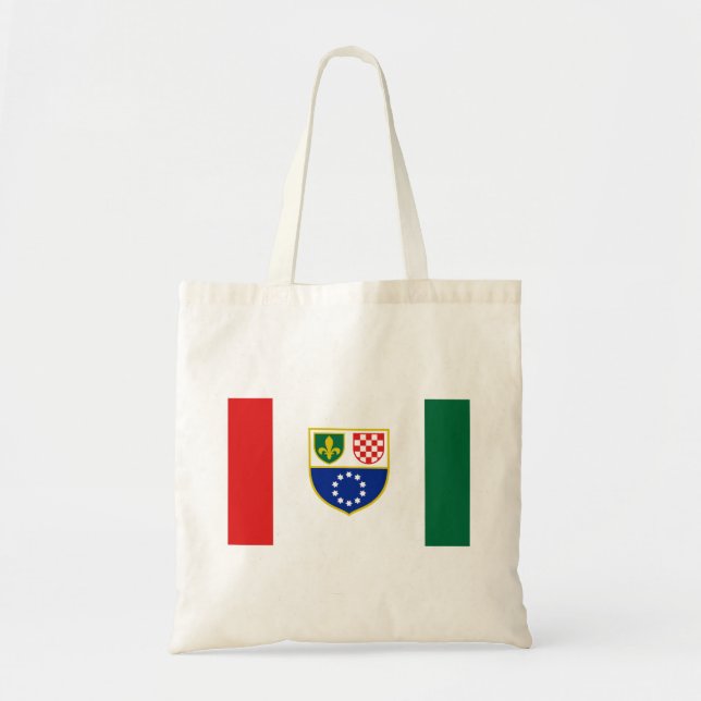 Bosnia Herzegovina Federation Flag Tote Bag (Front)