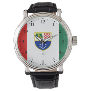 Bosnia Herzegovina Federation Flag Watch