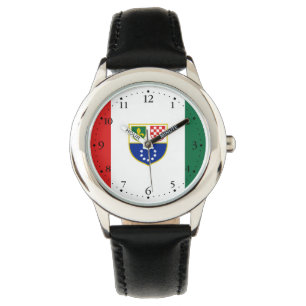 Bosnia Herzegovina Federation Flag Watch