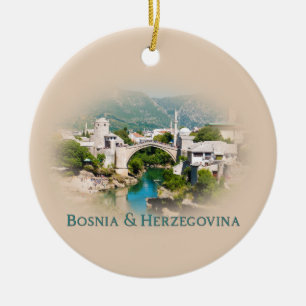 Bosnia & Herzegovina: Mostar Ceramic Ornament