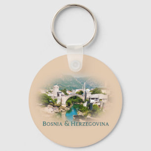 Bosnia & Herzegovina: Mostar Keychain