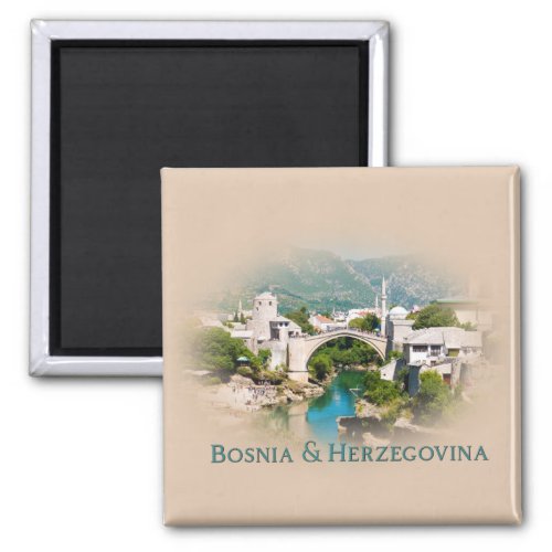 Bosnia  Herzegovina Mostar Magnet