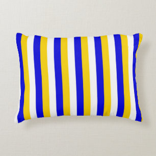 Bosnia Herzegovina Uruguay flag stripes country pa Accent Pillow