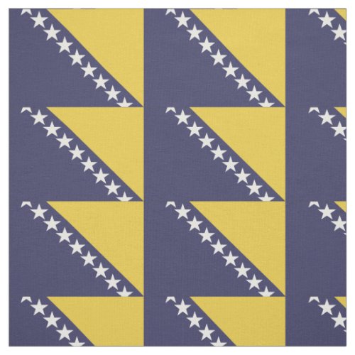 Bosnia_Herzgovina Flag Fabric