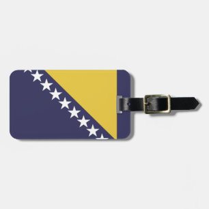 Bosnia-Herzgovina Flag Luggage Tag