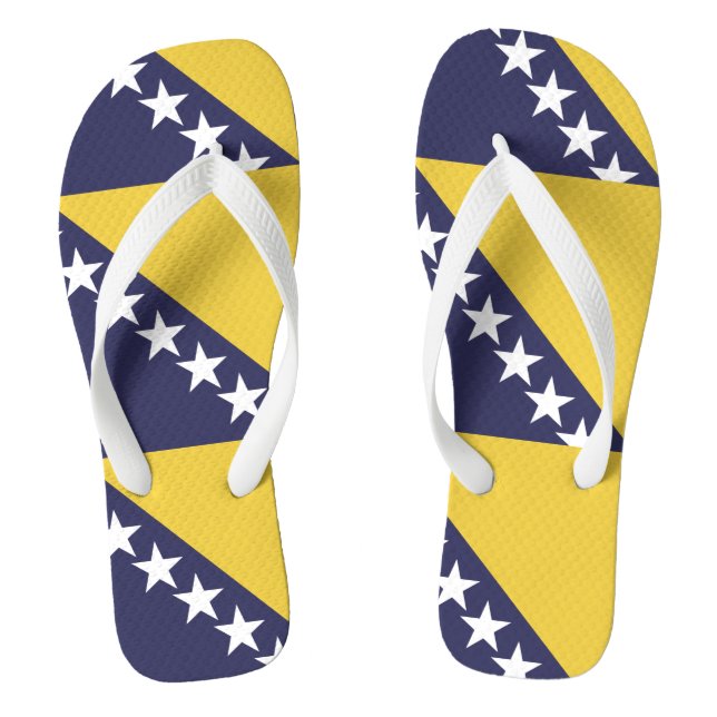 Bosnia Herzgovina Flip Flops (Footbed)