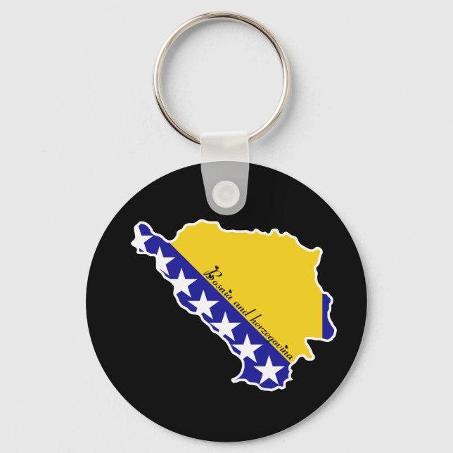 Bosnia Keychain (Front)
