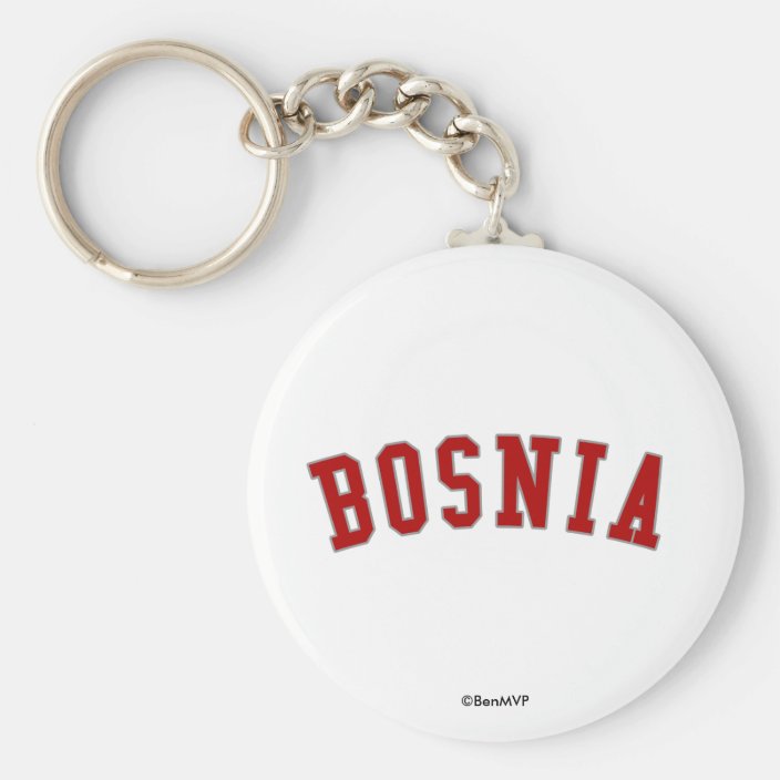 Bosnia Keychain
