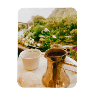 Bosnian Coffee break in Mostar Magnet