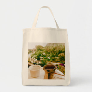 Bosnian Coffee break in Mostar  Tote Bag