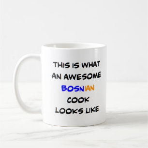 bosnian cook, awesome coffee mug