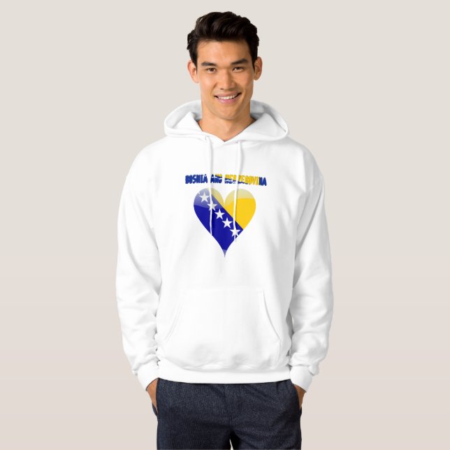 Bosnian heart hoodie (Front Full)