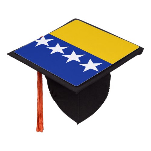 Bosnian Herzegovinian flag Graduation Cap Topper