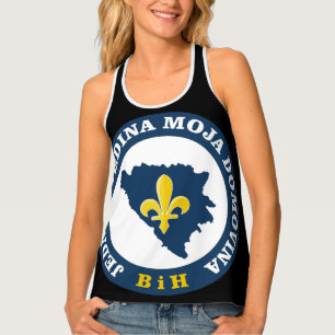 Bosnian lily tank top