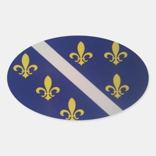 Bosnian Old Flag Sticker