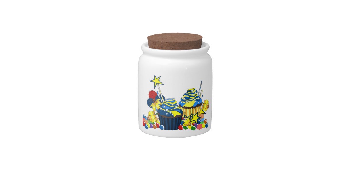 Bosnian Sweets Candy Jar Zazzle