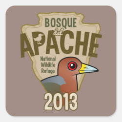 Bosque del Apache Square Sticker