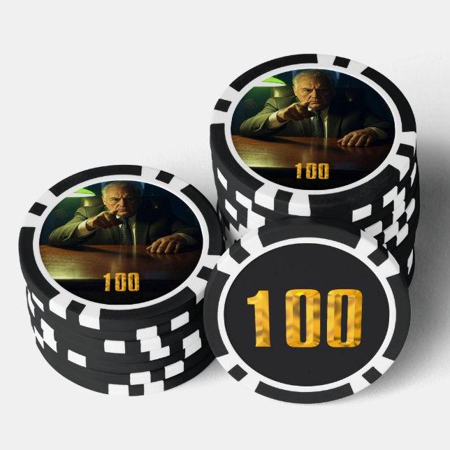Boss 100 dollars poker chip (Stack)