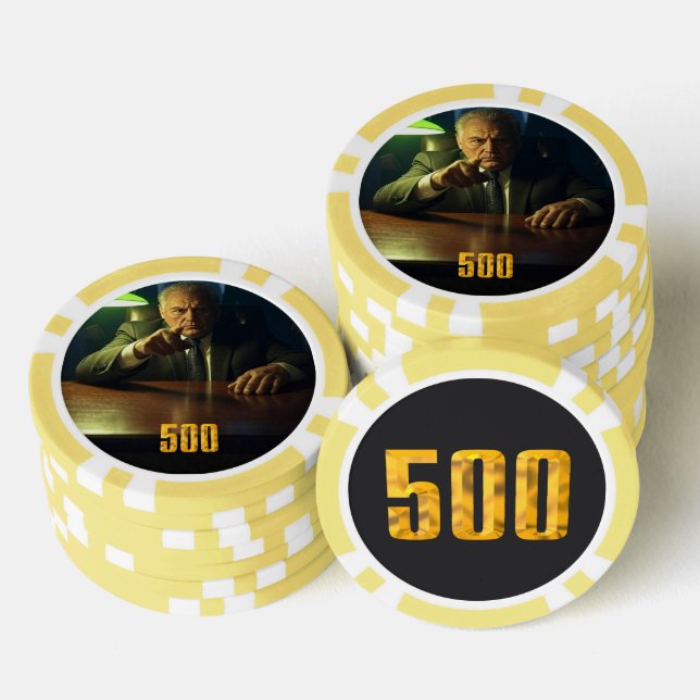 Boss 500 dollars poker chip (Stack)