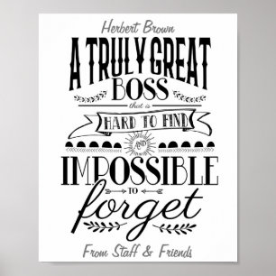 Boss  Appreciation Poster