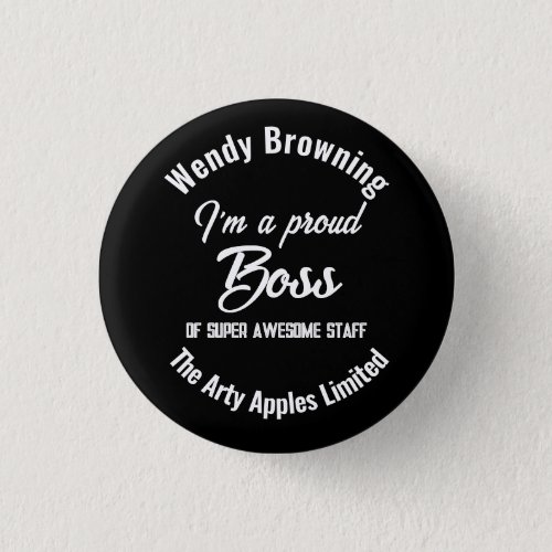 Boss appreciation week  button