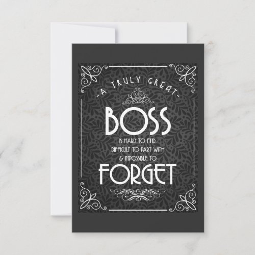 Boss appreciation week card