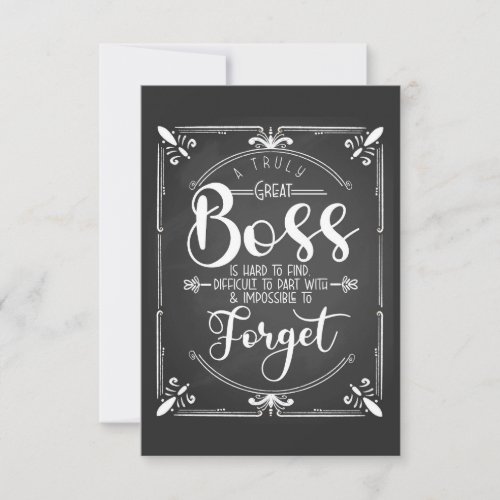 Boss appreciation week card