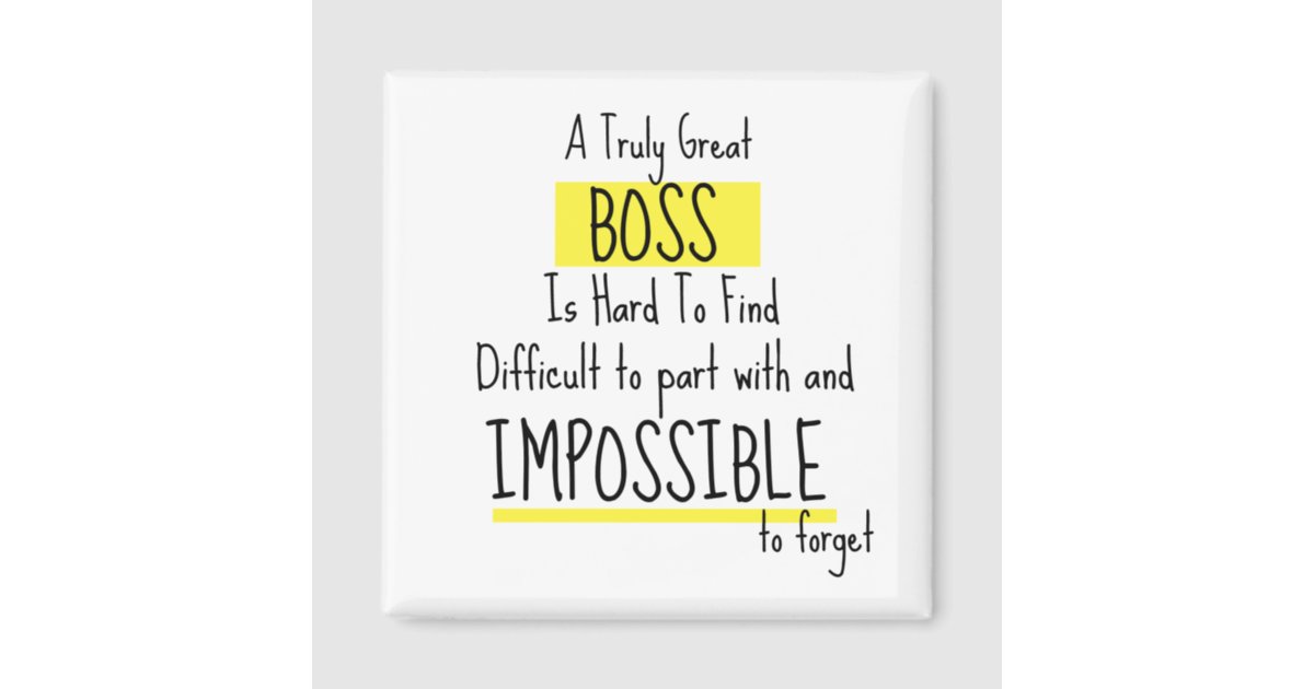 Boss appreciation week Zazzle