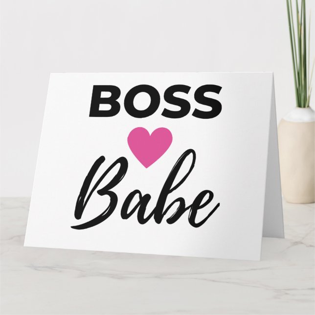 Boss Babe 2 Card (Front)