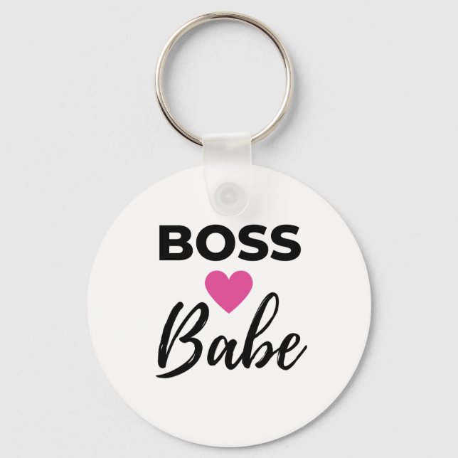 Boss Babe 2 Keychain (Front)