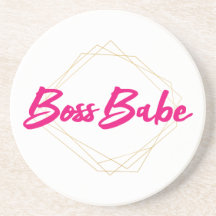 Boss Babe Drink Coaster