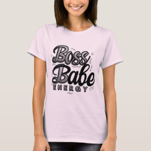 Boss Babe Energy Retro Tee