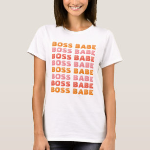 Boss Babe MLM Retro Typography T-Shirt
