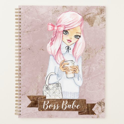 Boss Babe Planner Notebook for Boss Girls