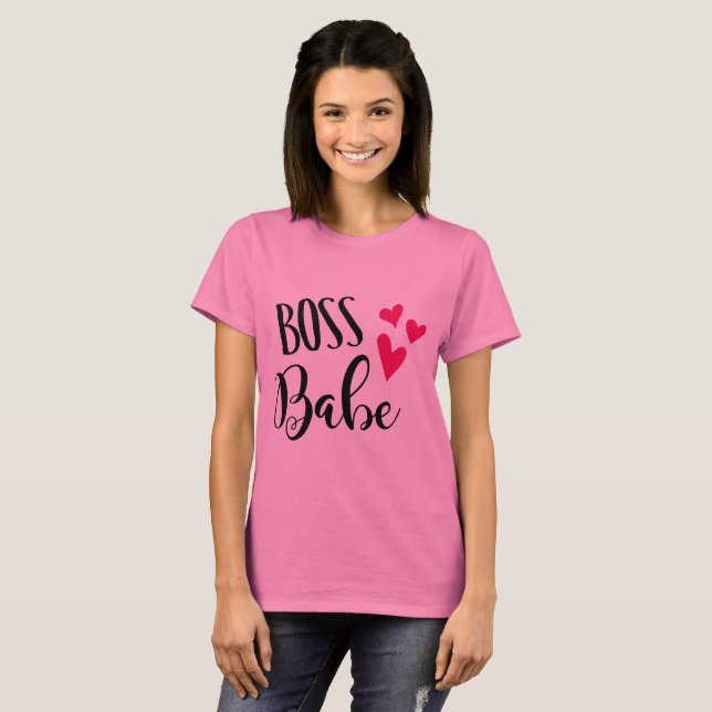 Boss Babe Tshirt (Front Full)
