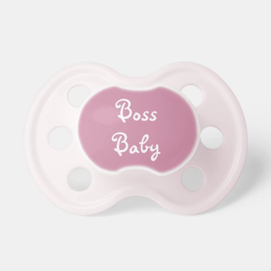 Boss Baby Pacifier (Front)