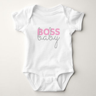 Boss Baby - Pink Bodysuit