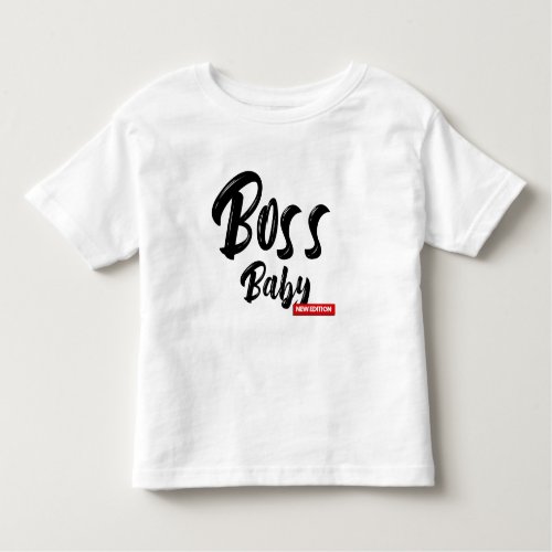 Boss Bayyby II Toddler T_shirt