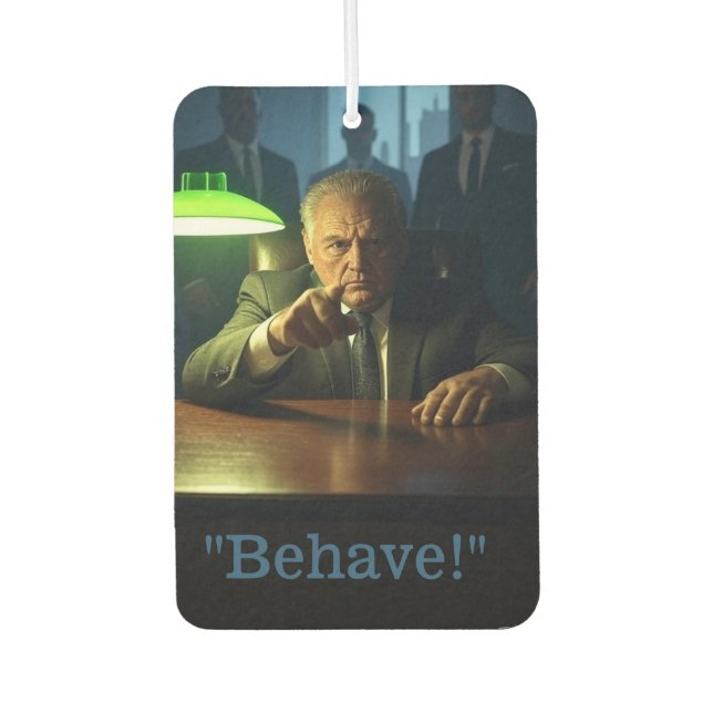 Boss behave car air freshener (Front)