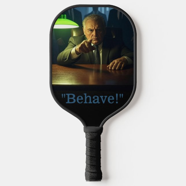 Boss behave pickleball paddle (Front)