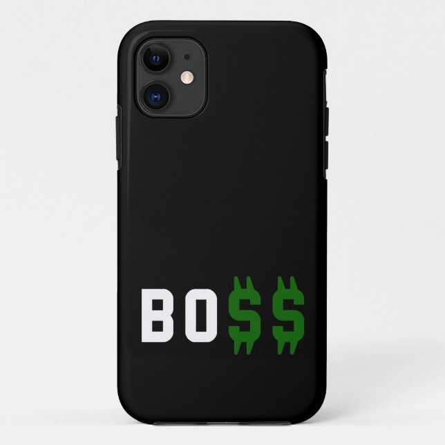 Boss, Bo$$ Case-Mate iPhone Case (Back)
