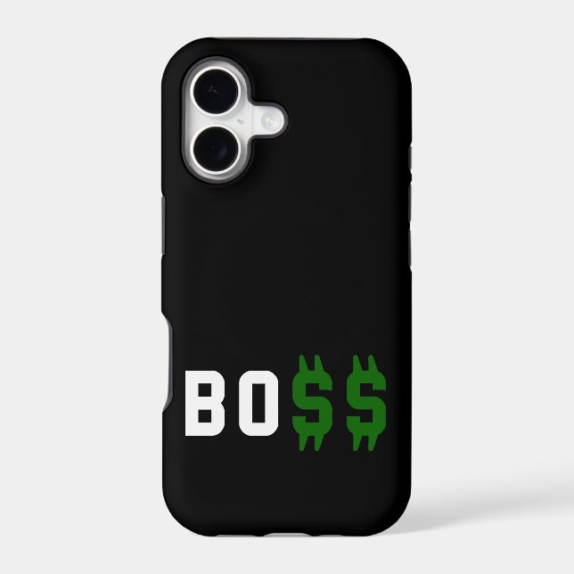 Boss, Bo$$ Iphone Case (Back)