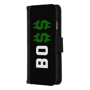 Boss, Bo$$ iPhone 8/7 Wallet Case