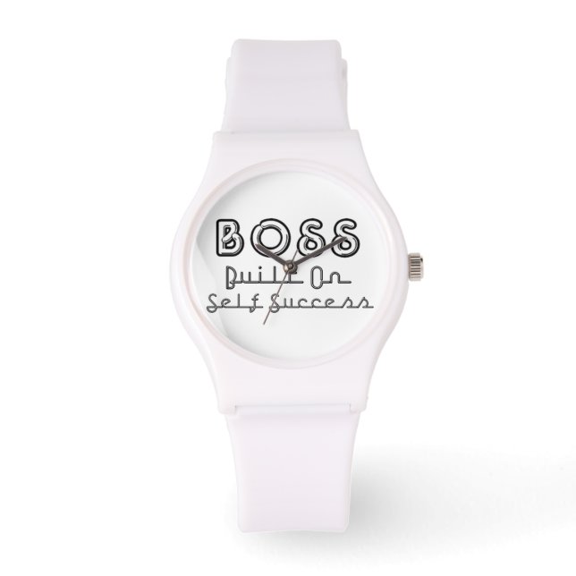 BOSS Built On Self Success Watch (Front)
